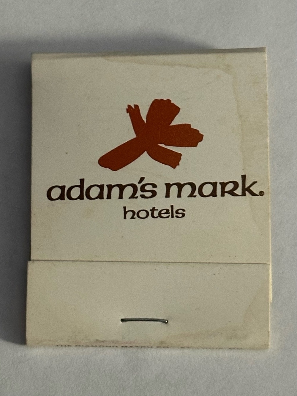 Vintage Matchbook Adams Mark Hotels Philadelphia PA Pennsylvania * STAINED